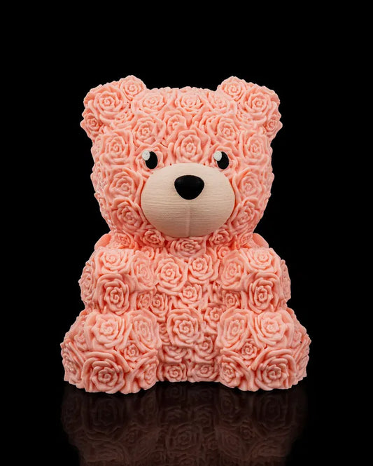 Floral Valentine Bear